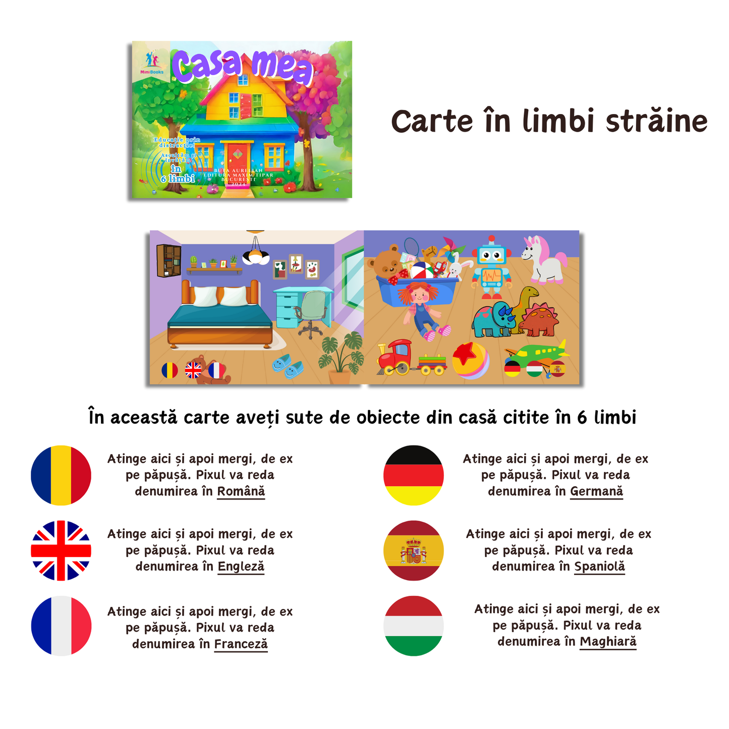 Pachet Pix Interactiv + 3 Cărți Sau Jocuri