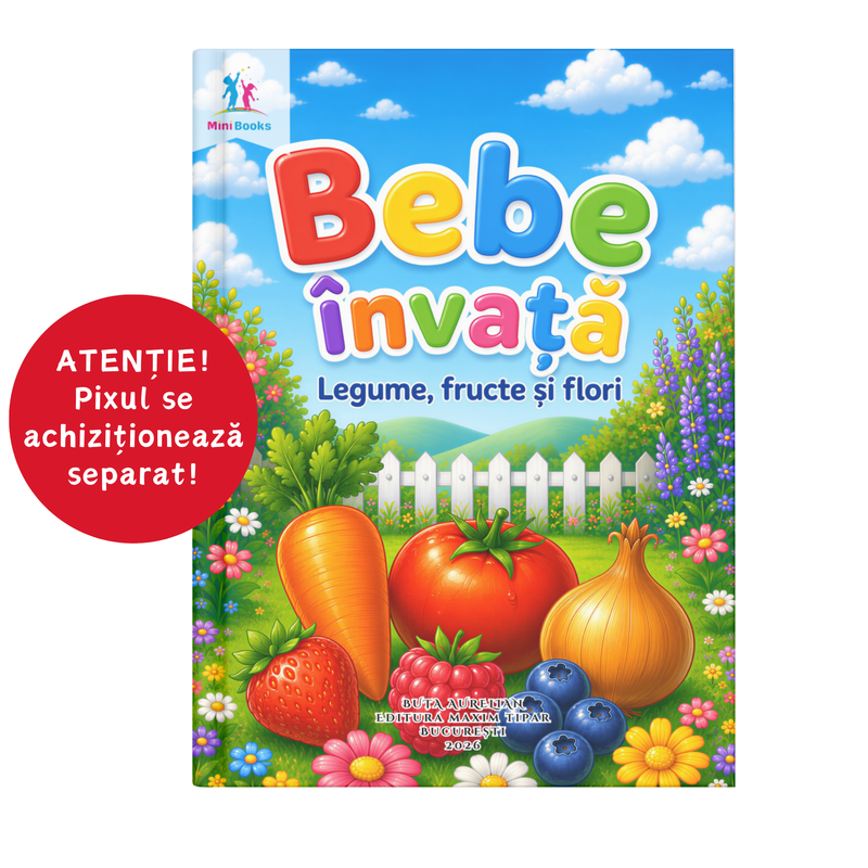 Bebe Învață Legume, Fructe, Flori