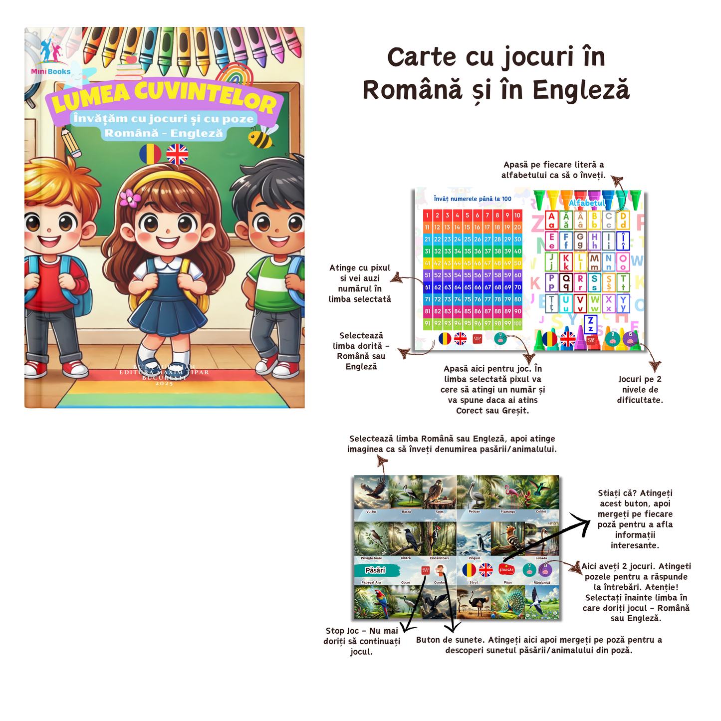 Pachet Pix Interactiv + Carte Sau Joc