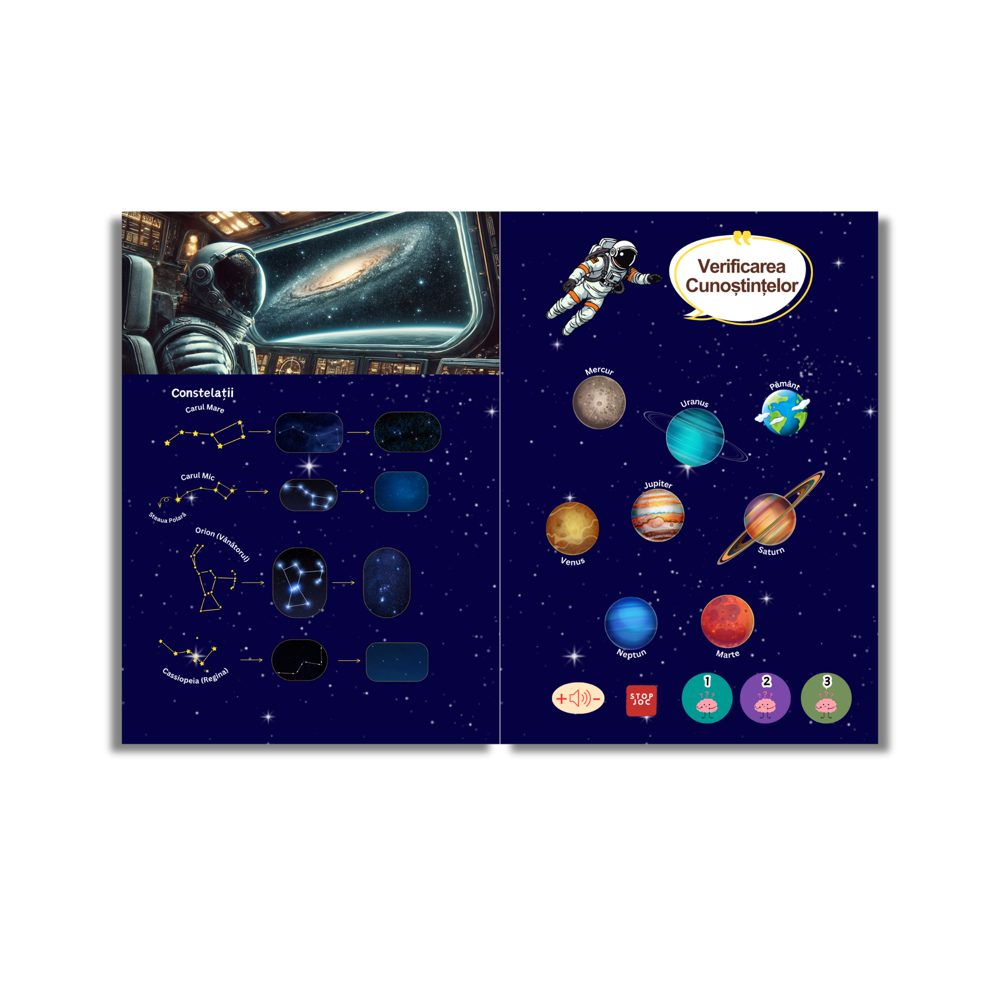 Aventura Cosmică - Stele, Planete și Mistere