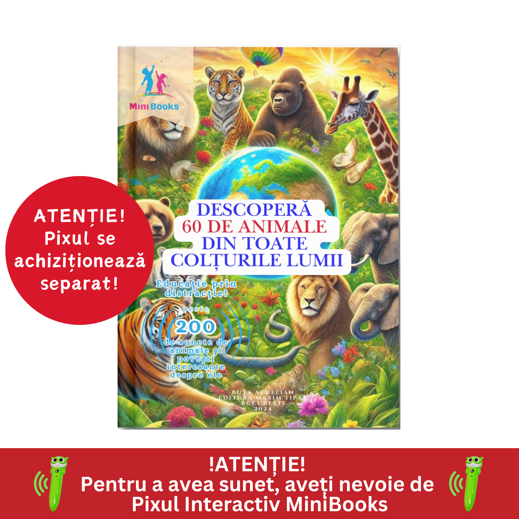 Descoperă 60 de Animale din Toate Colțurile Lumii