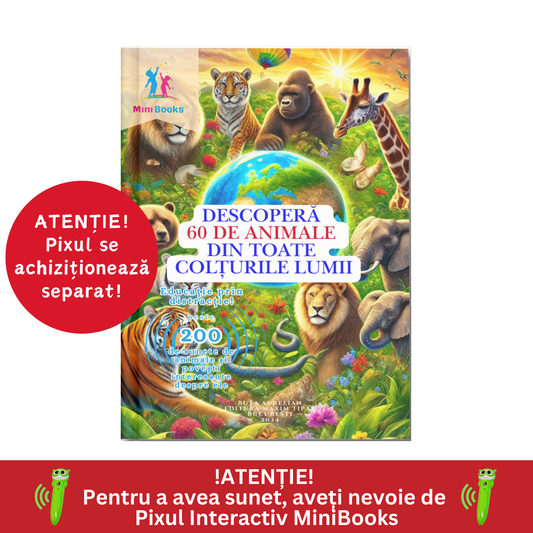 Descoperă 60 de Animale din Toate Colțurile Lumii