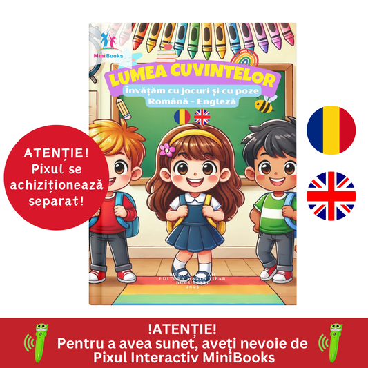 Lumea Cuvintelor - Jocuri în Română și Engleză