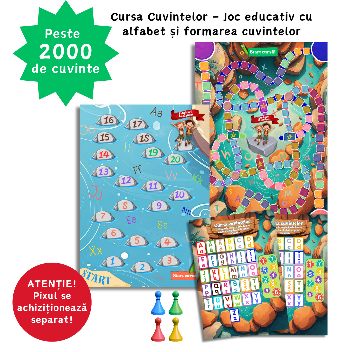 Pachet Pix Interactiv + Carte Sau Joc