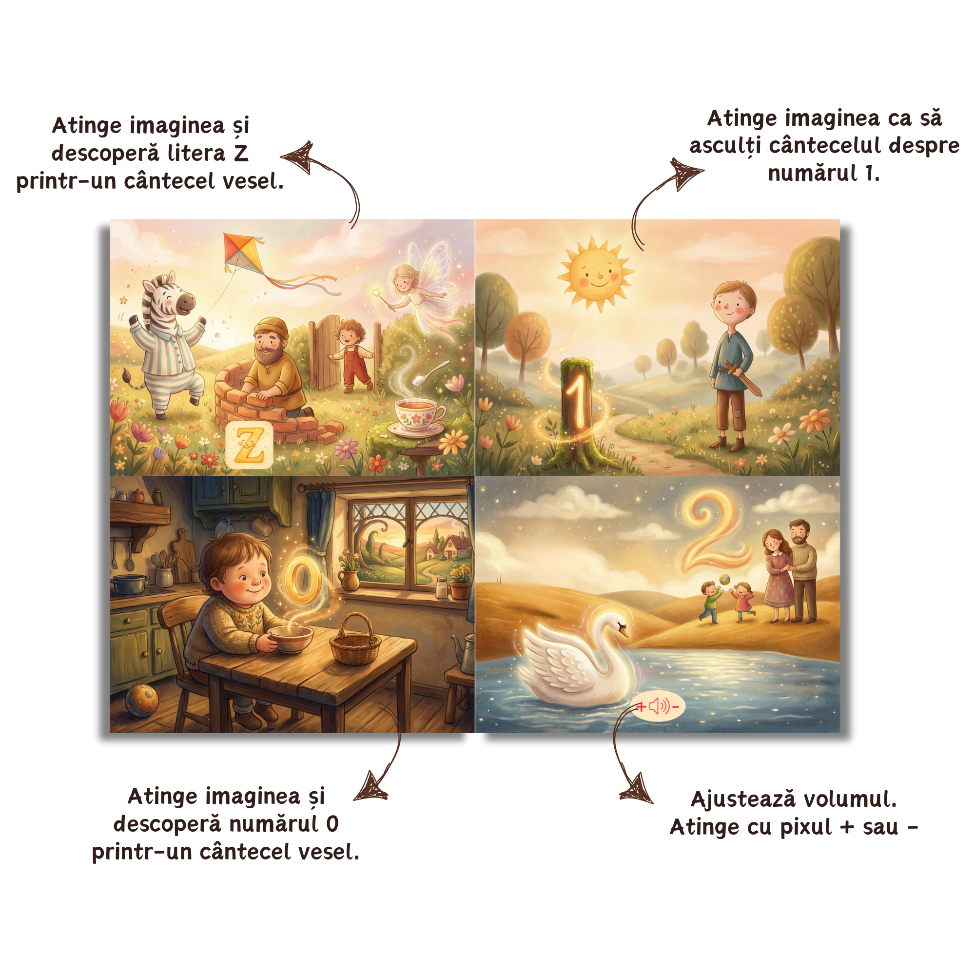 Cântăm Alfabetul și Numerele Împreună